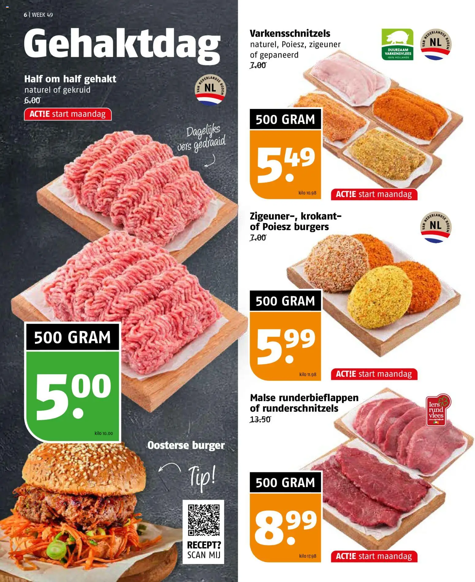 {H1} | Pagina: 6 | Producten: Varkensvlees, Kisperec, Gehakt