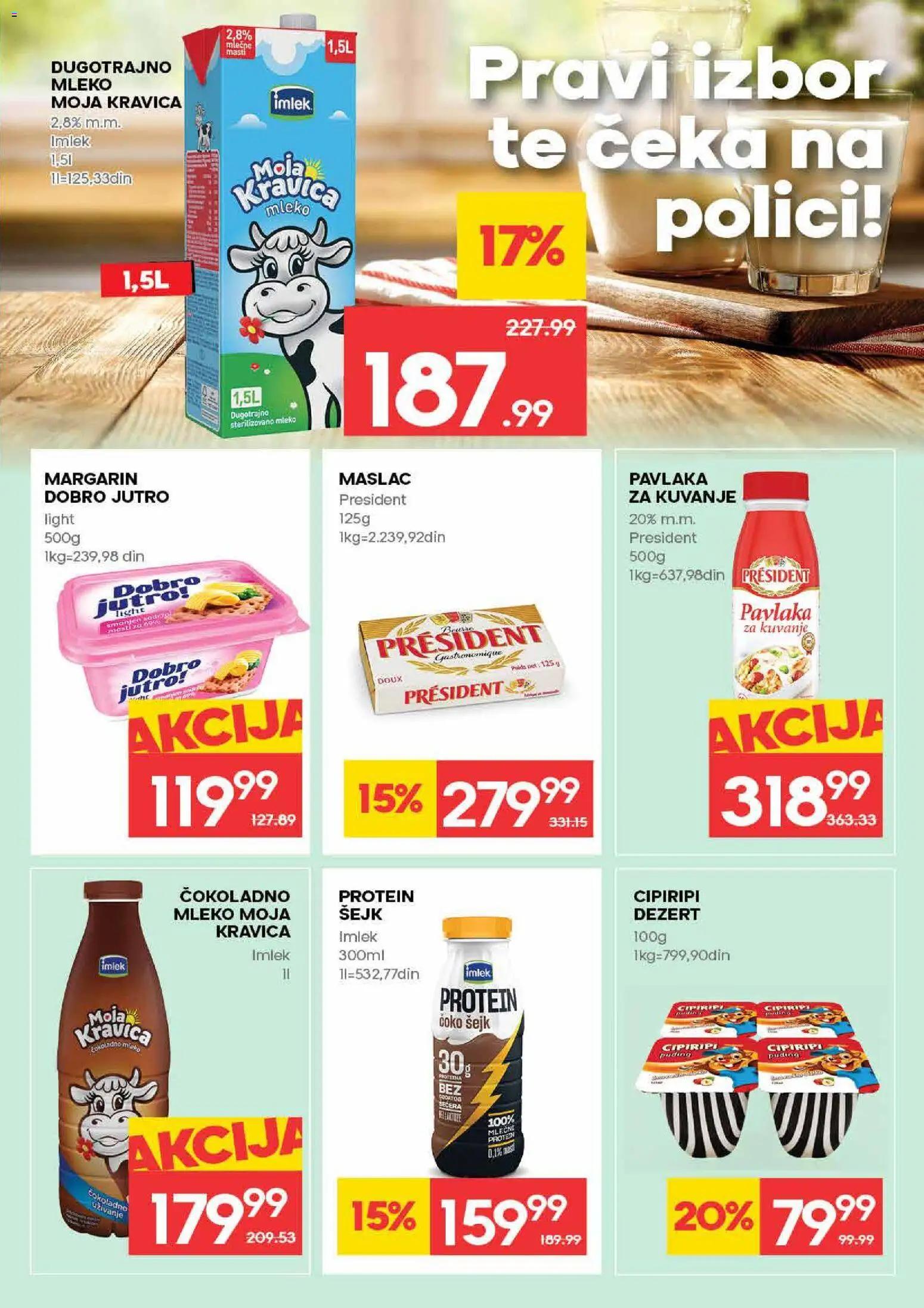 Idea katalog - važi od 12.02.2026 | Strana: 11 | Proizvode: Maslac, Protein, Puding, Pavlaka