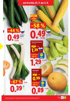 Lidl leták │ platný od 28.07.2025 | Strana: 61