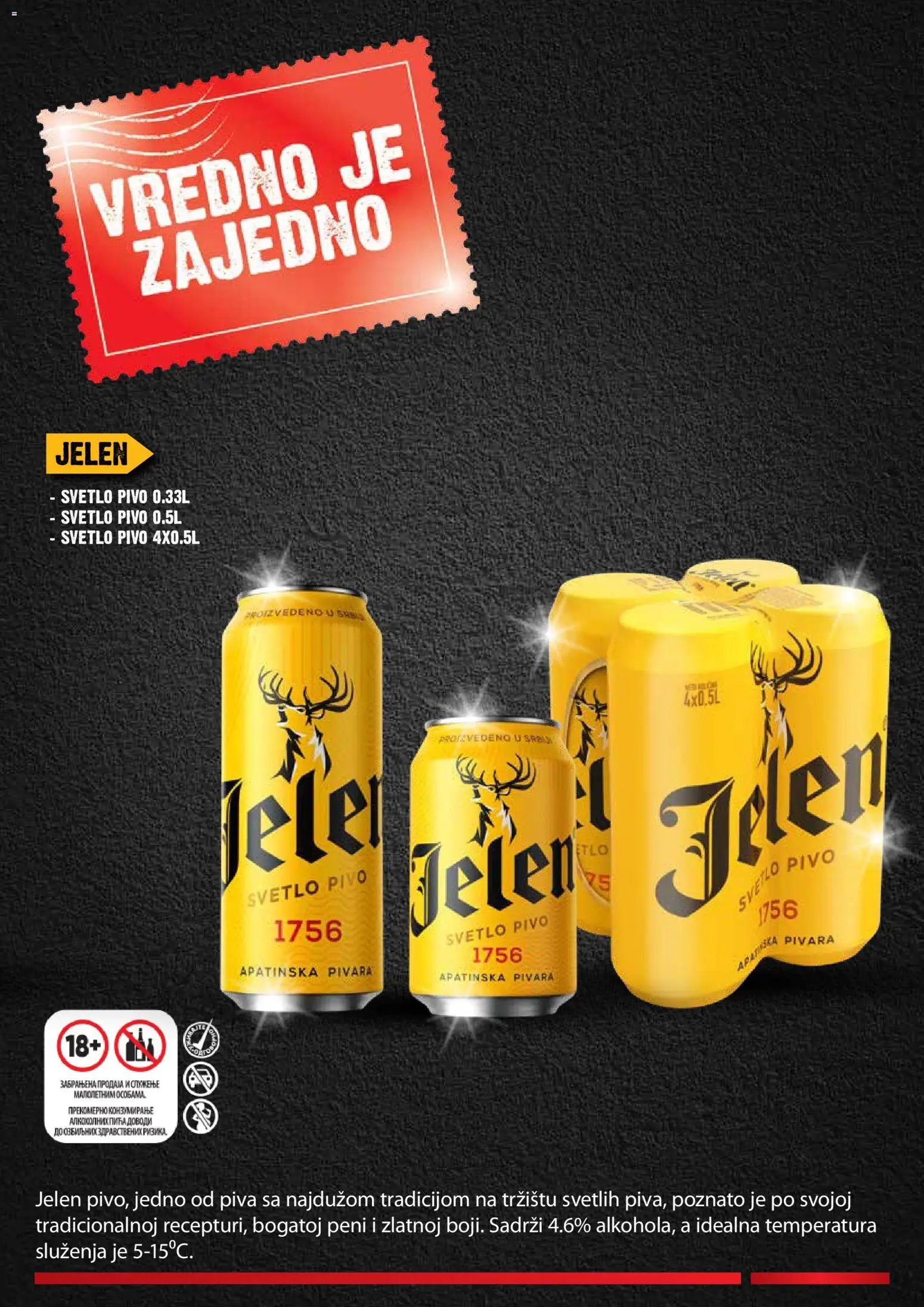 Idea katalog - važi od 16.04.2026 | Strana: 23 | Proizvode: Pivo