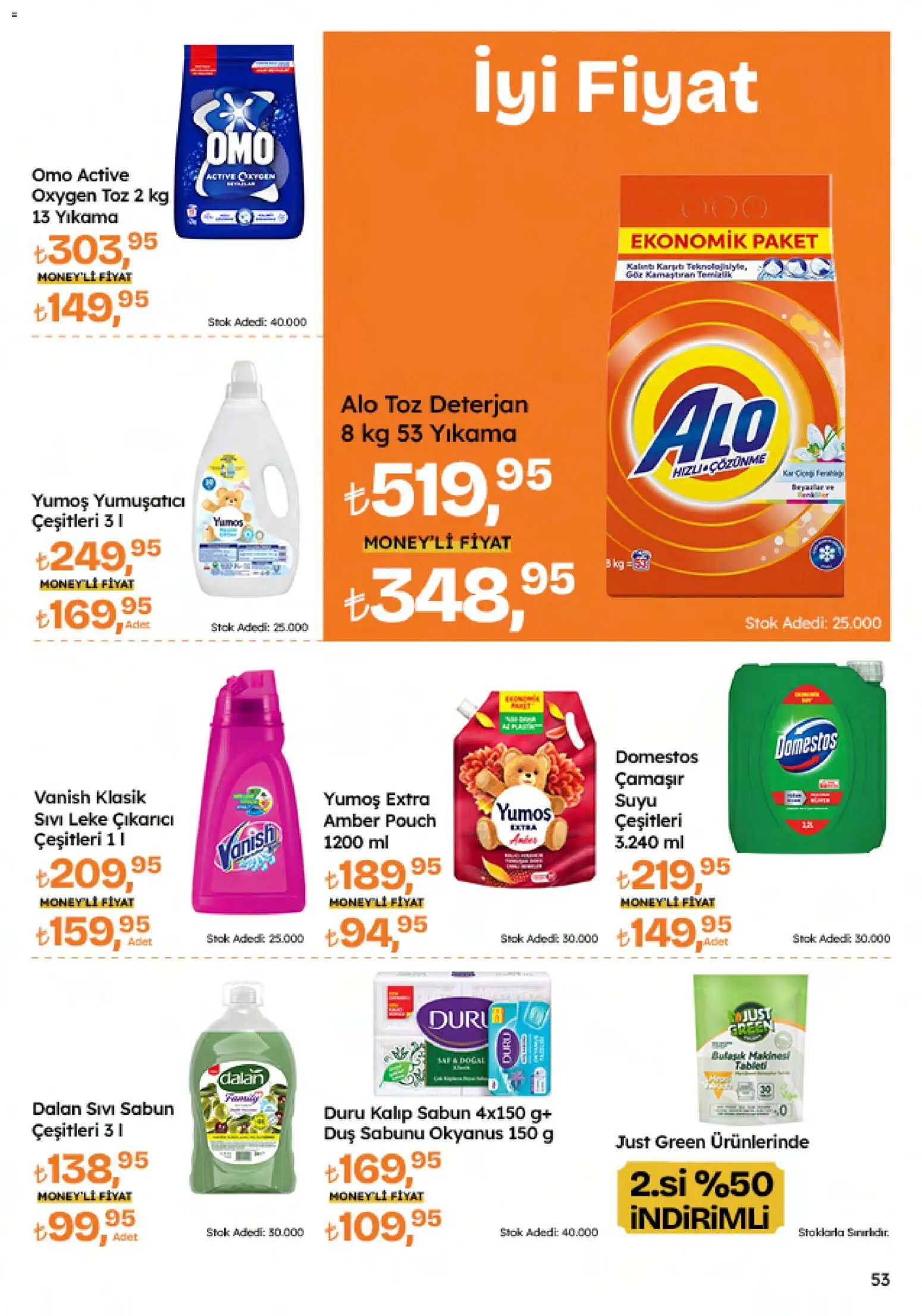 Migros Katalog - 5M Migroskop Dijital - 06.11.2025 tarihinden itibaren geçerlidir | Sayfa: 53 | Ürünler: Duş, Sabun, Leke çıkarıcı, Deterjan