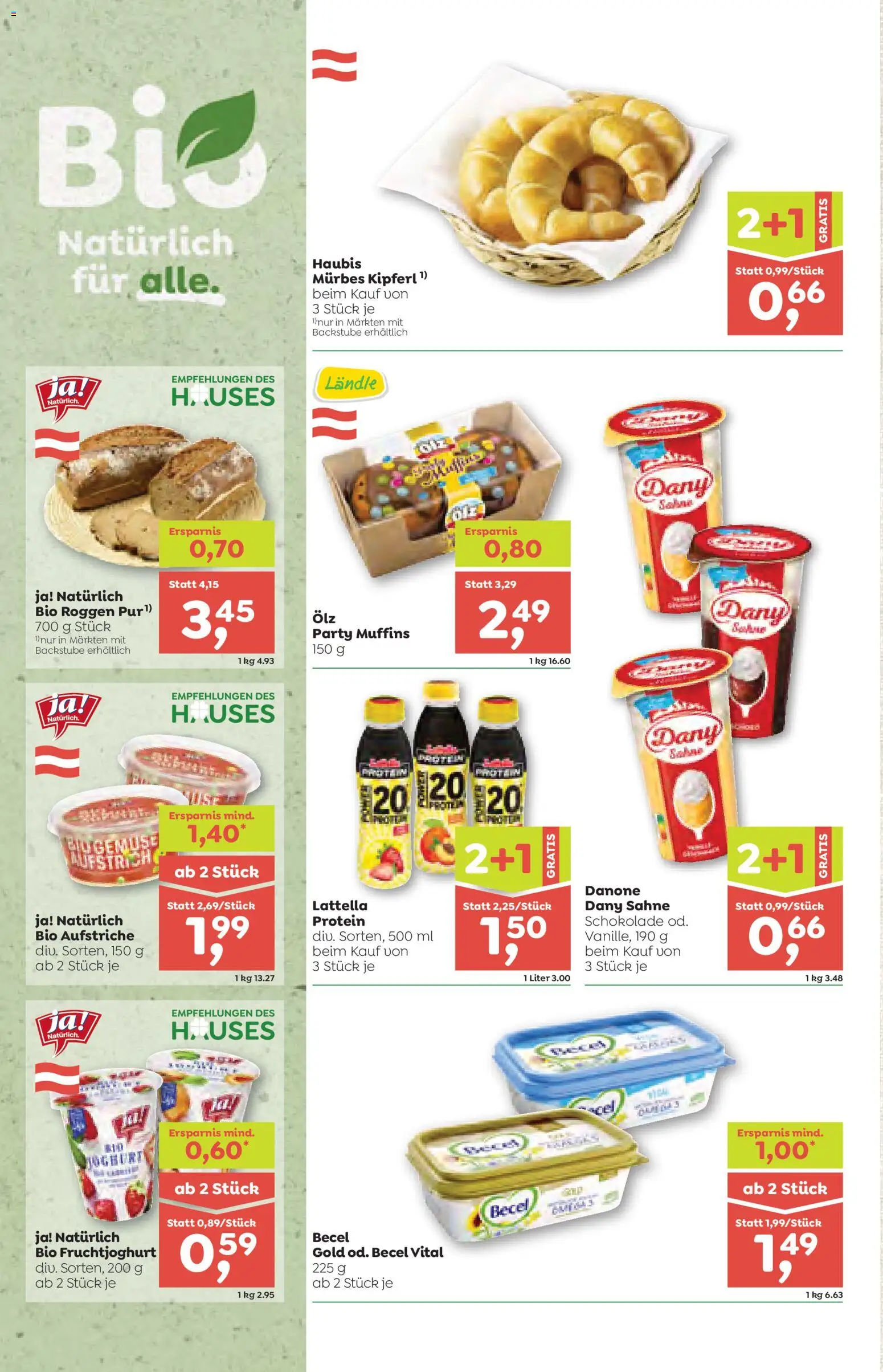 ADEG Vorarlberg gültig ab 23.10.2025 | Seite: 2 | Produkte: Sahne, Schokolade
