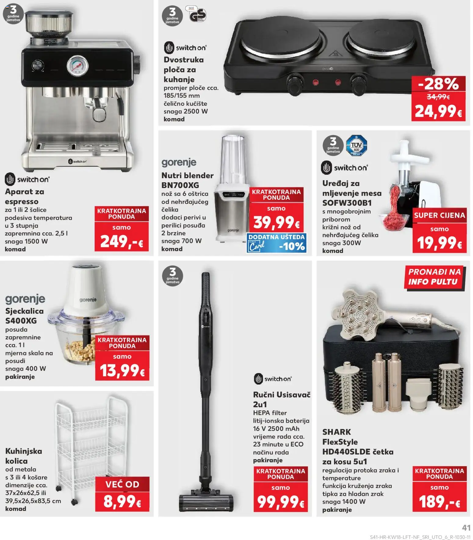 Kaufland HR akciós ujság - amely érvényes a következő dátumtól: 29.04.2026 | Oldal: 41