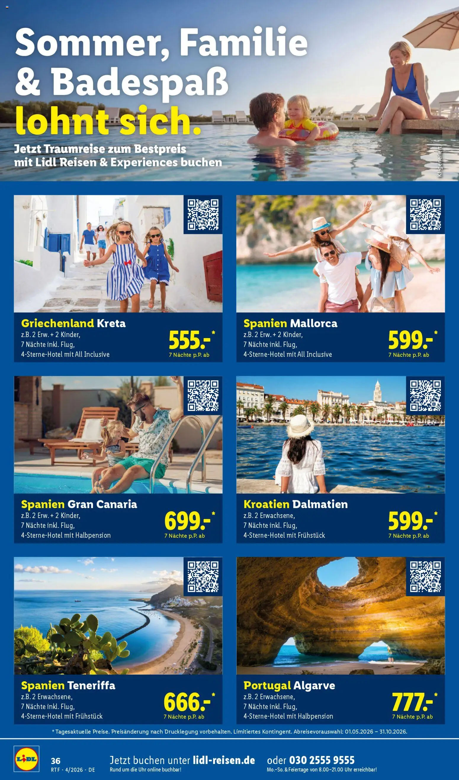 Lidl Reisen Prospekt 	 – gültig ab 11.04.2026 | Seite: 36 | Produkte: Uhr