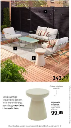 KARWEI - Buitenleven special - Voorbeeld van een folder van KARWEI, geldig van 03.03.2025 | Pagina: 17 | Producten: Keramiek