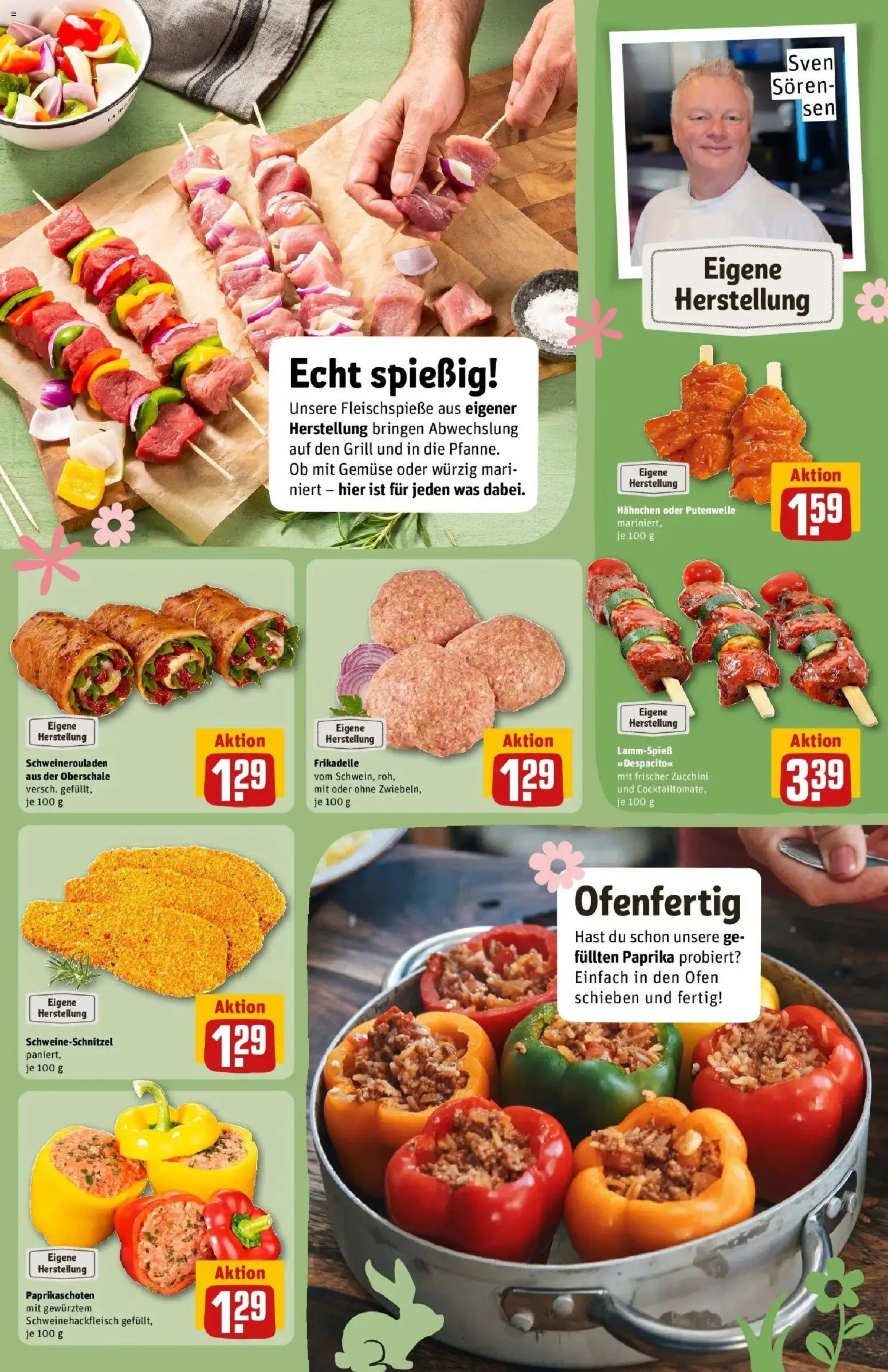 Rewe Prospekt Kiel	 – gültig ab 15.03.2026 | Seite: 17 | Produkte: Grill, Gemüse, Paprika, Zucchini
