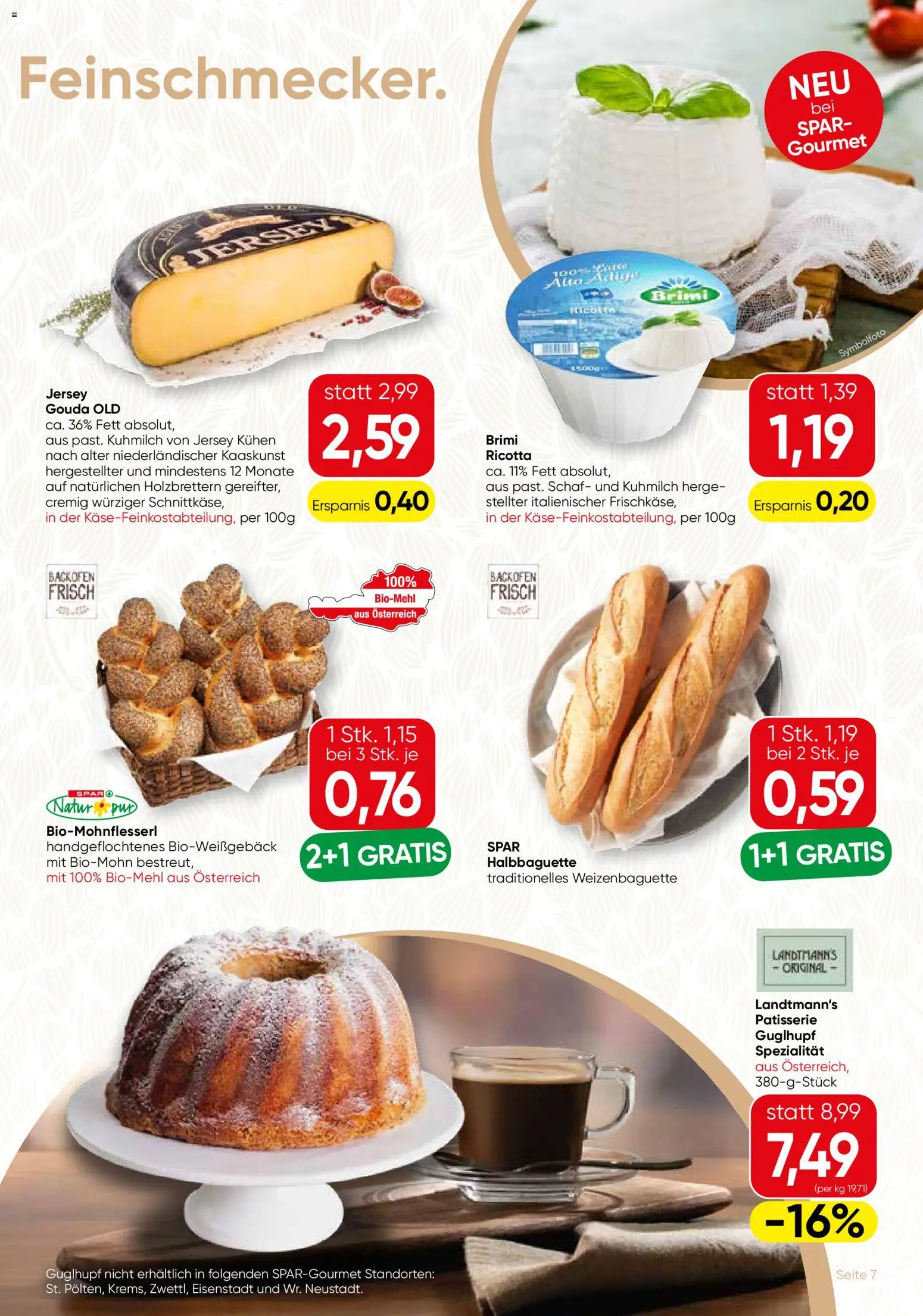 SPAR Gourmet Flugblatt gültig ab 15.01.2026 | Seite: 7