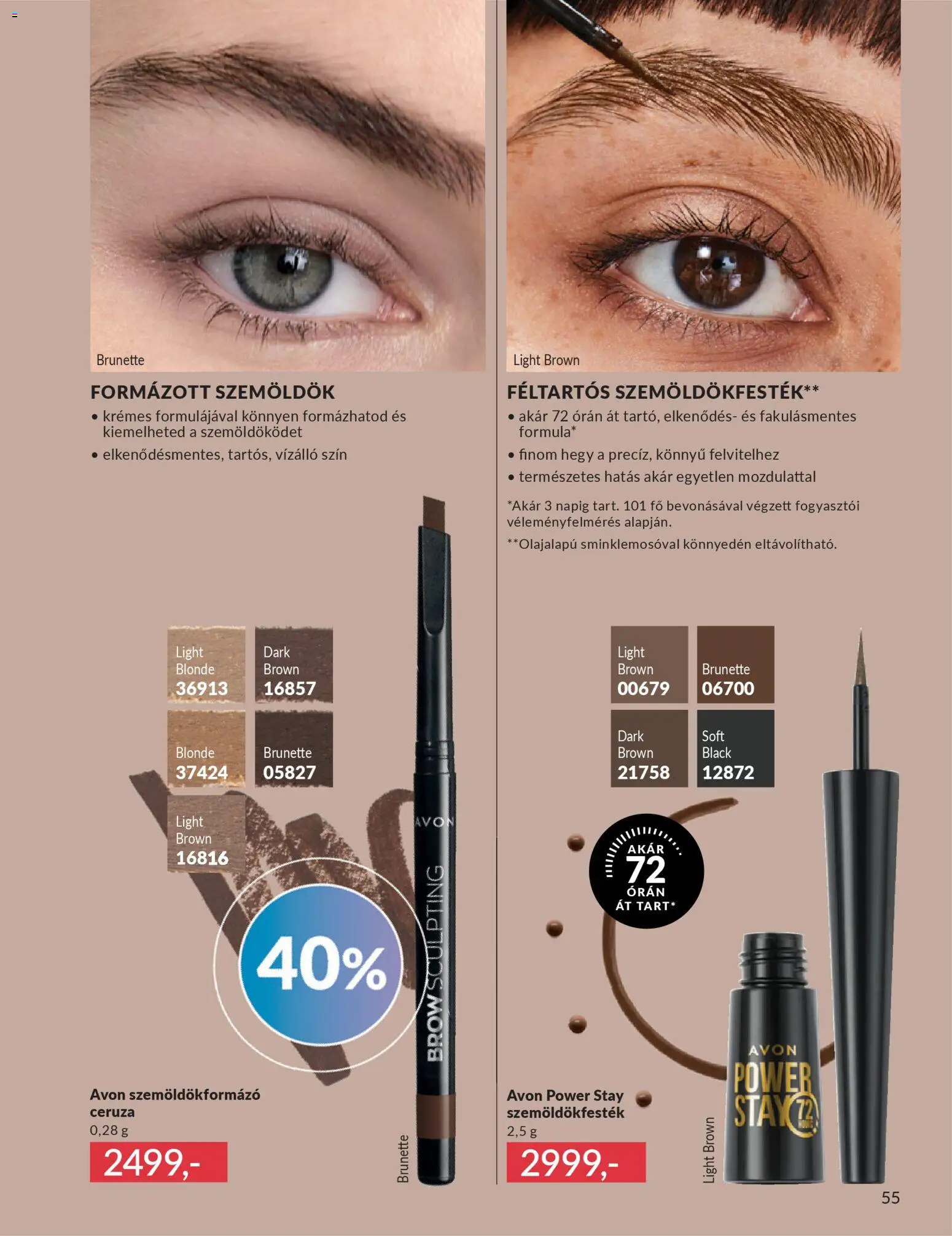 Avon akciós ujság - amely érvényes a következő dátumtól: 01.04.2026 | Oldal: 63