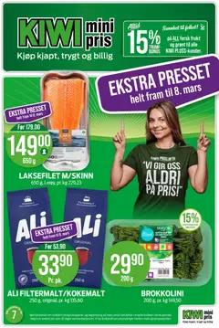 Forhåndsvisning av Kiwi kundeavis gyldig fra 09.02.2026