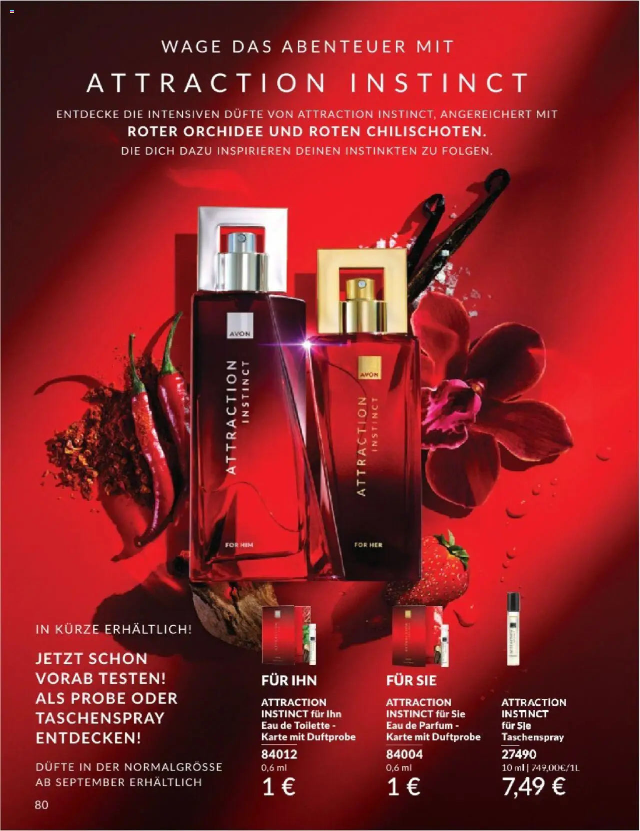 AVON Katalog August 2025 - gültig ab dem 01.08.2025 | Seite: 82 | Produkte: Orchidee, Parfüm, Eau de Toilette, Eau de Parfum