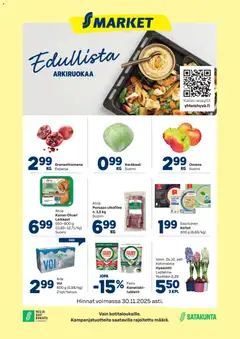 S-market-mainoslehti voimassa 26.11.2025 alkaen