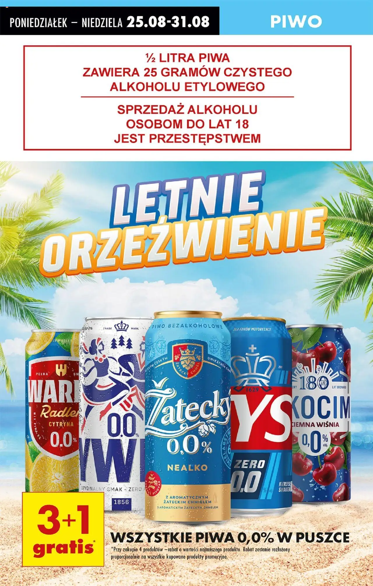 Biedronka gazetka od 25.08.2025 | Strona: 67 | Produkty: Cytryna, Piwo