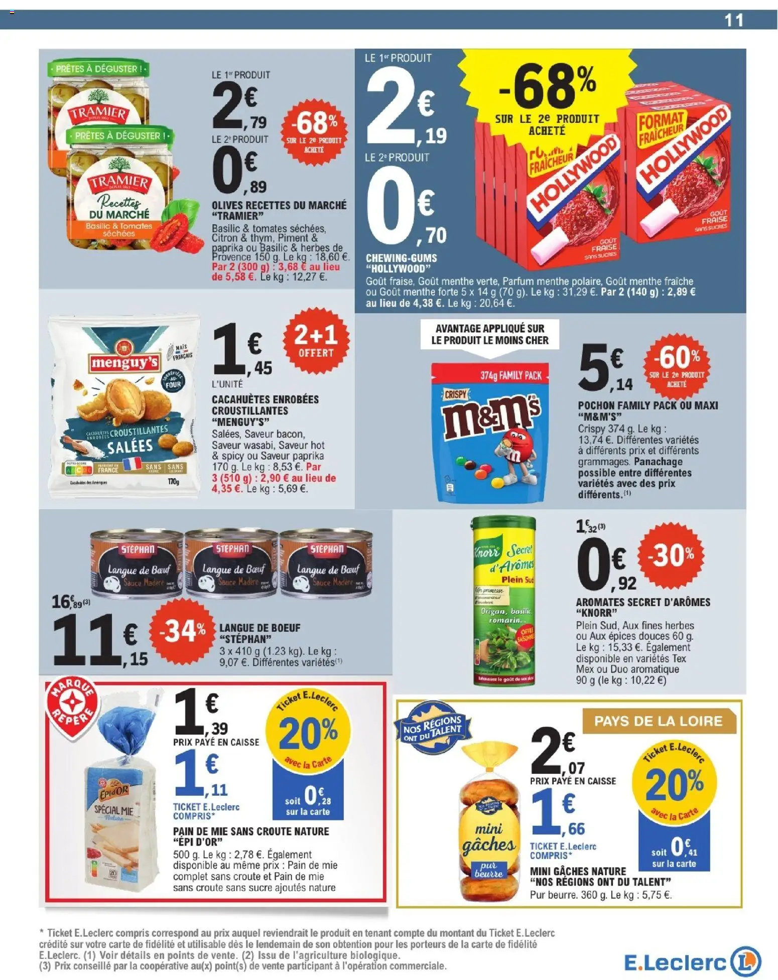 {H1} | Page: 11 | Produits: Fraise, Four, Herbes de provence, Langue de bœuf