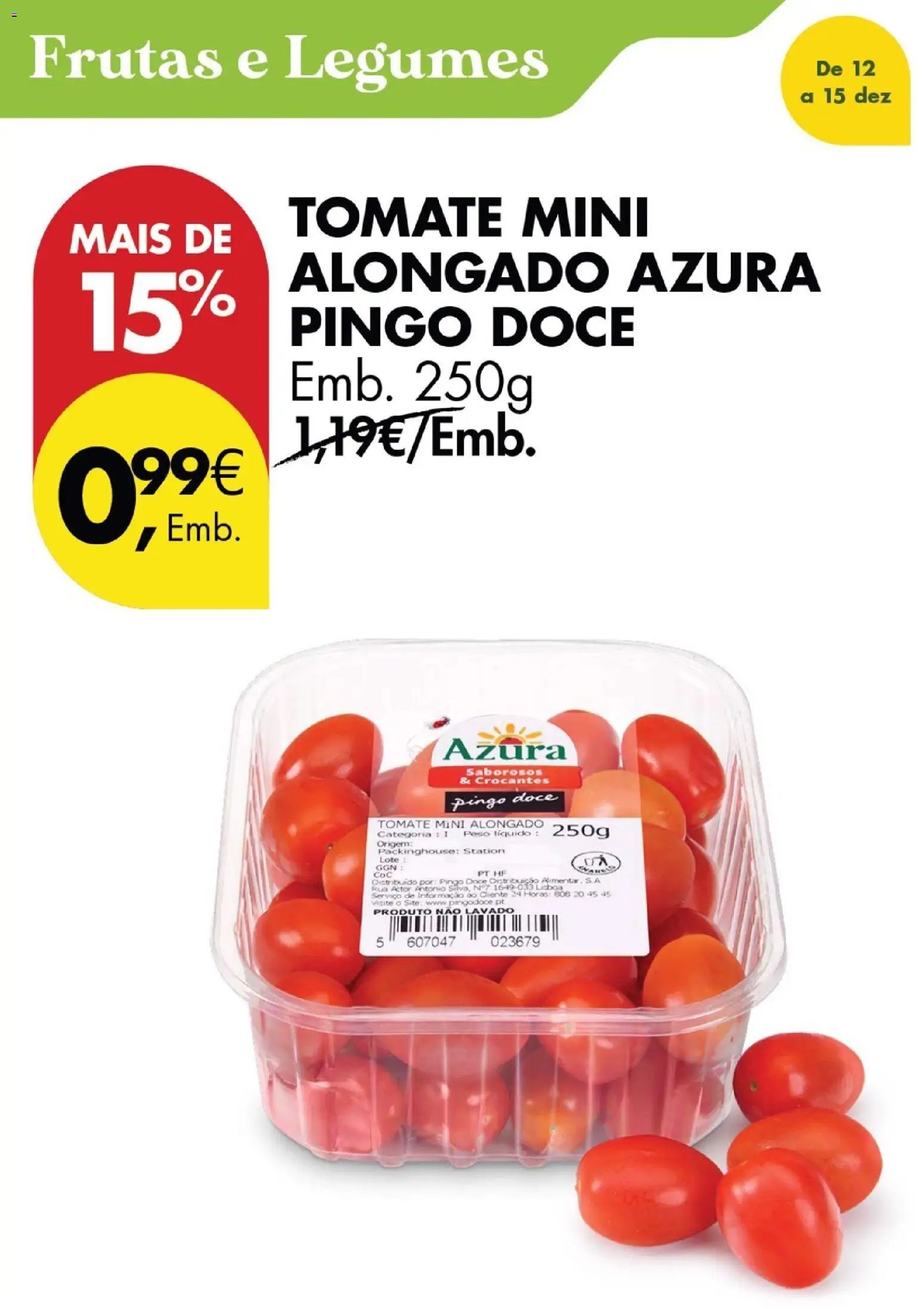 Pingo Doce Poupe este Fim de Semana │ válido de 12.12.2025 | Página: 2 | Produtos: Tomate