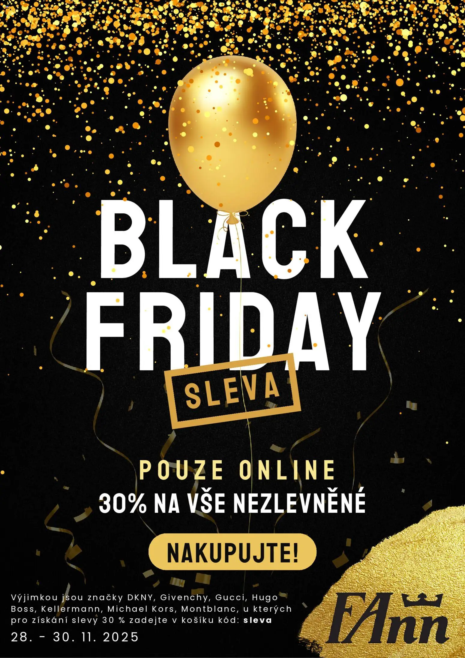 FAnn parfumerie Black Friday od 28.11.2025 | Strana: 1
