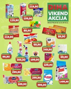 VP Dima vikend akcija - pregled VP Dima kataloga - važi od 31.10.2025