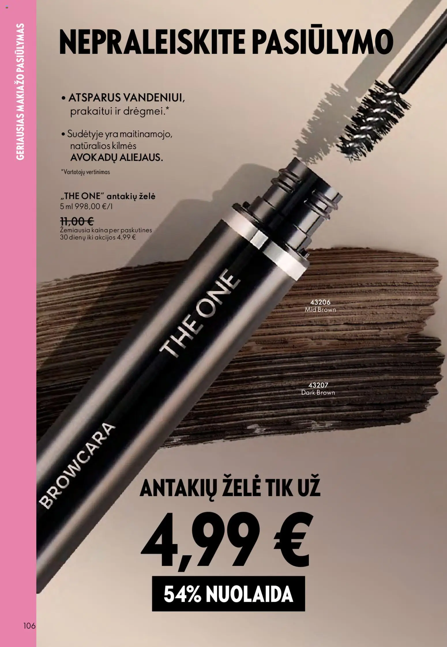 Oriflame akcijos nuo 01.04.2026 | Puslapis: 106