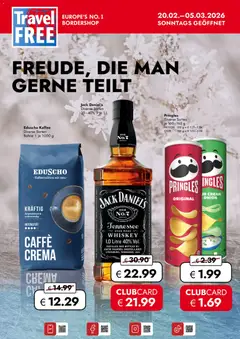 Travel FREE Flugblatt ab 20.02.2026 gültig