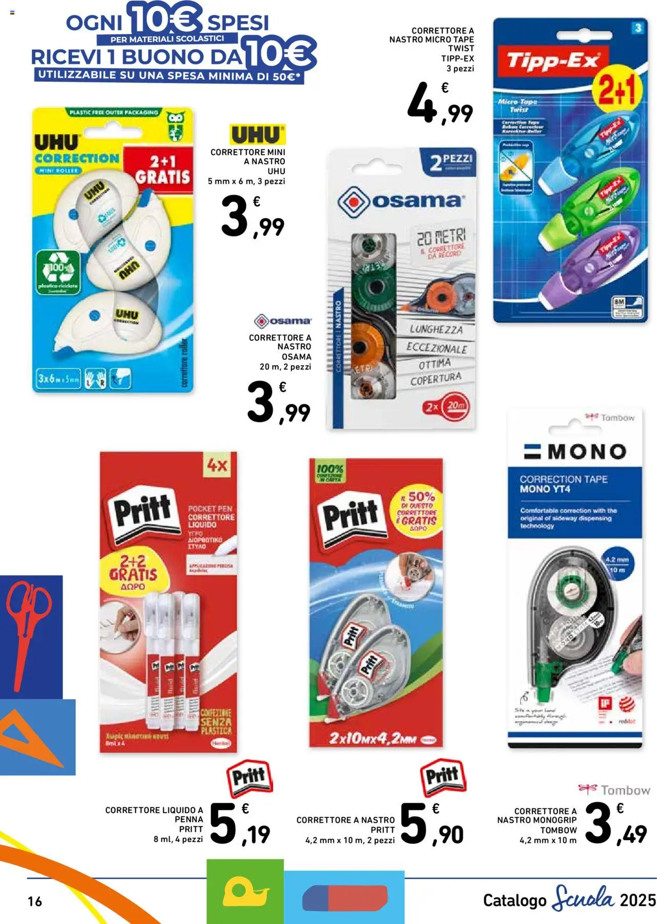 Volantino Spazio Conad del 22.08.2025 | Pagina: 16 | Prodotti: The, Correttore