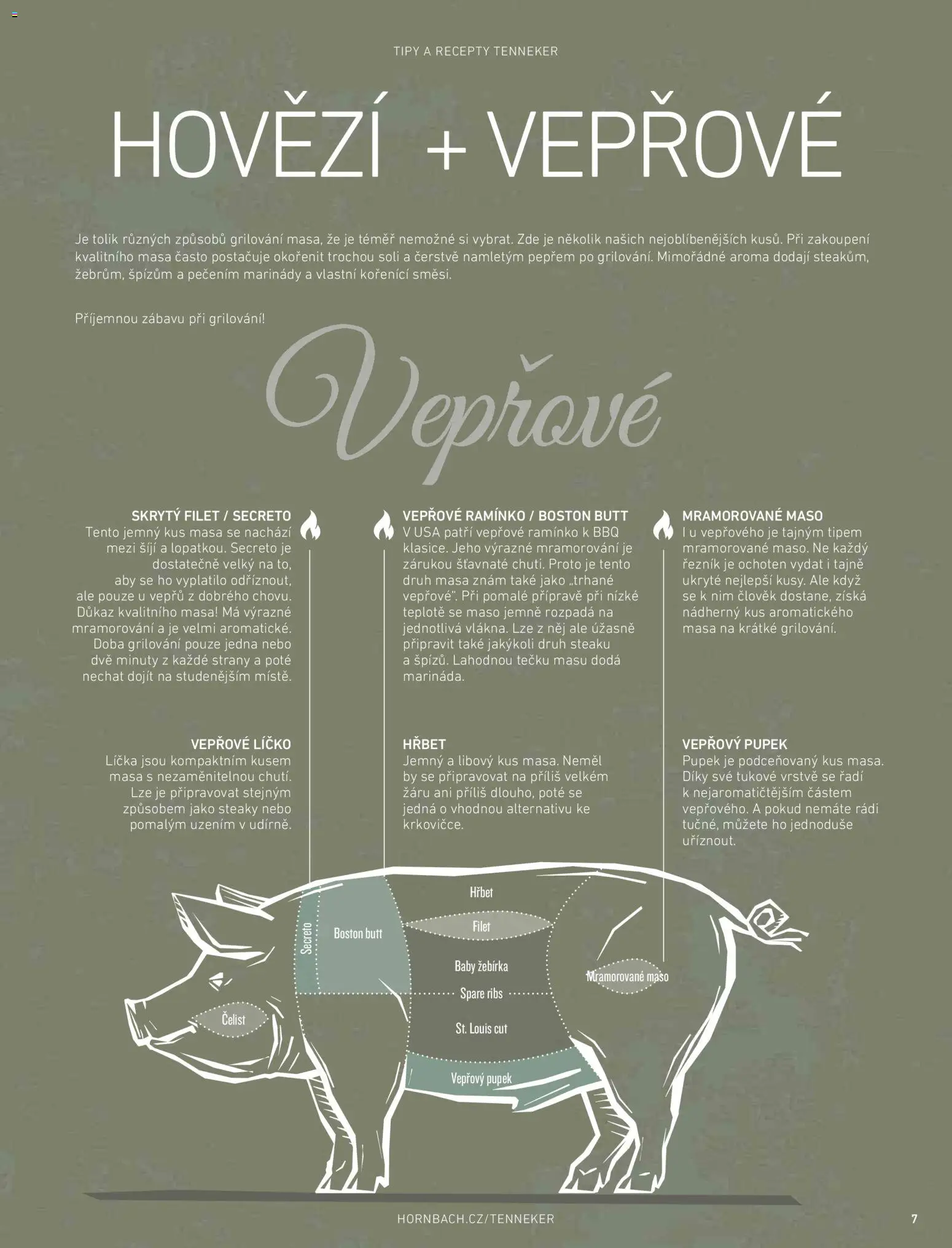 HORNBACH leták - Magazín o grilování od 01.01.2026 | Strana: 7 | Produkty: Hovězí, Grilování, Filet, Maso