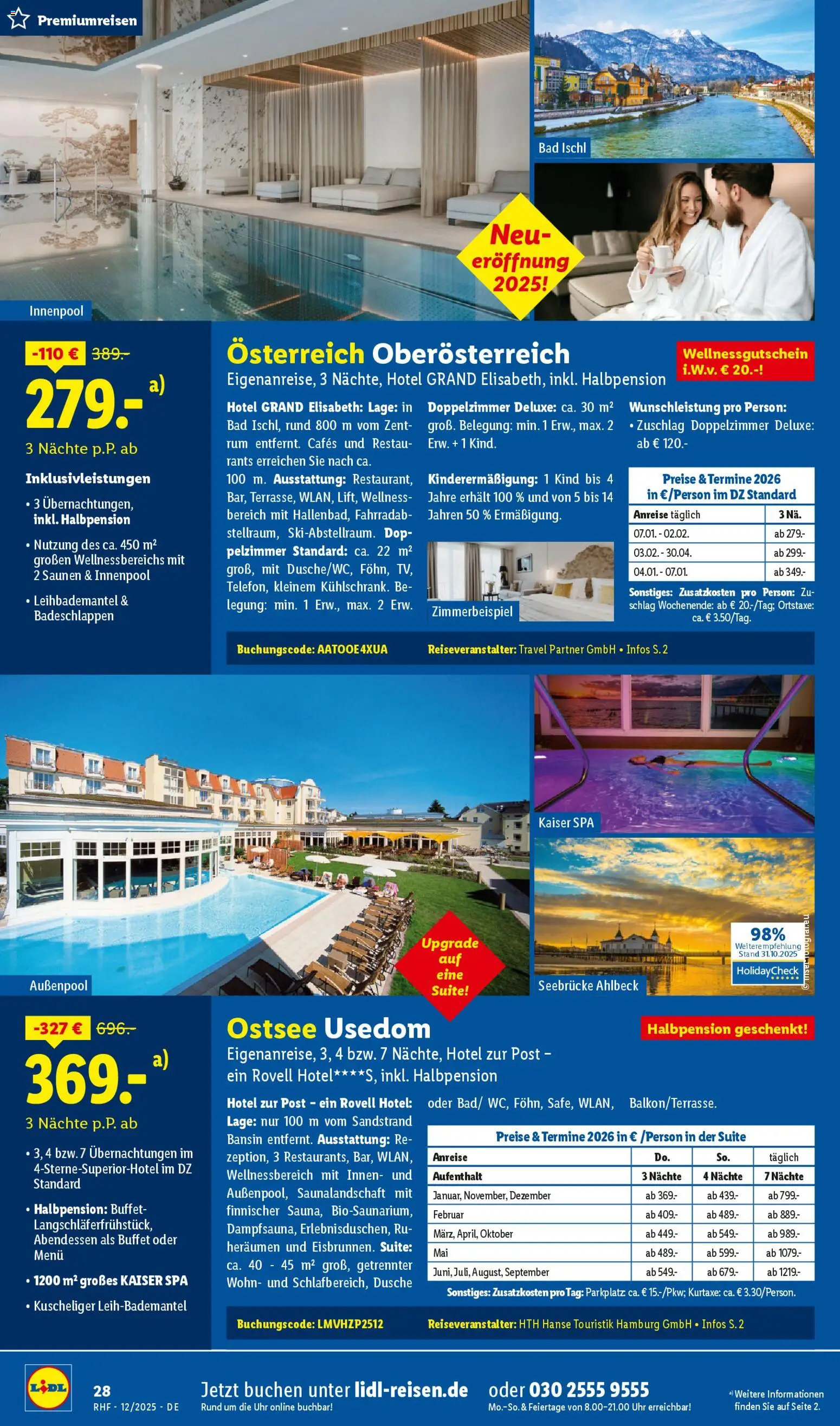 Lidl Reisen Prospekt 	 – gültig ab 28.11.2025 | Seite: 28 | Produkte: Rum, Bad, Dusche, Uhr