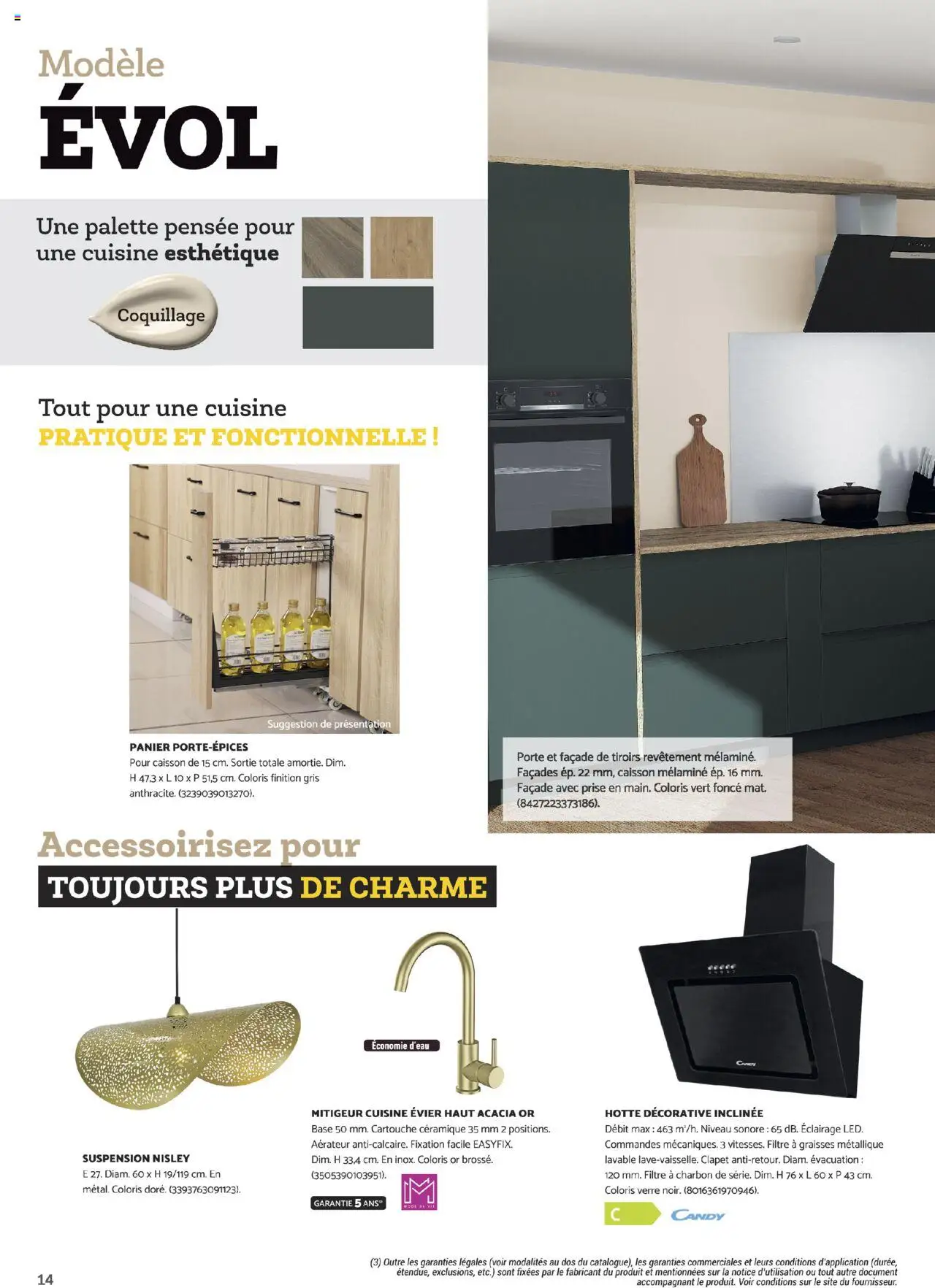  | Page: 14 | Produits: Porte, Suspension, Tiroirs, Panier