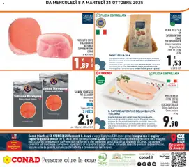 Anteprima del volantino PROSCIUTTO COTTO DI ALTA QUALITÀ NAZIONALE SAPORI&DINTORNI CONAD, Prosciutto cotto di alta qualità nazionale valido a partire dal 08.10.2025 | Pagina: 24