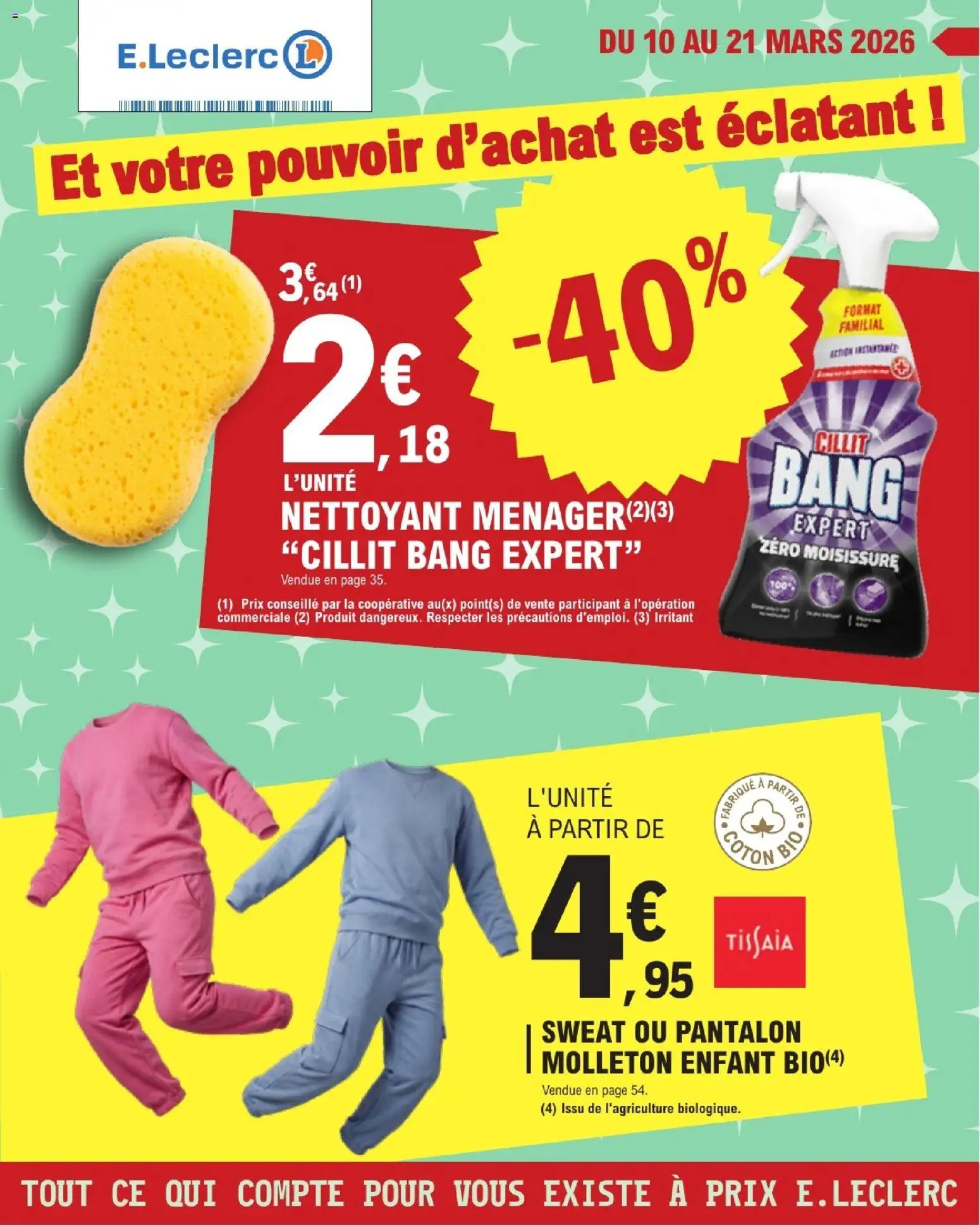 {H1} | Page: 1 | Produits: Coton, Pantalon