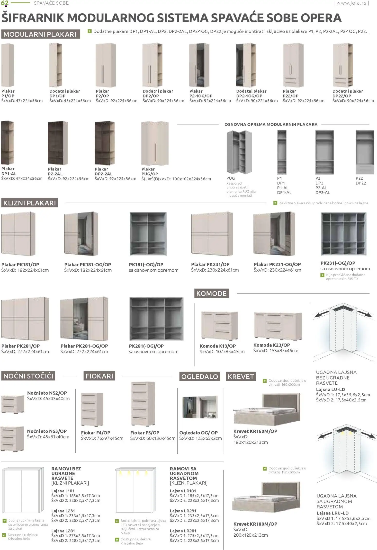 Jela katalog - važi od 15.12.2025 | Strana: 62 | Proizvode: Krevet, Komoda, Sto, Ogledalo