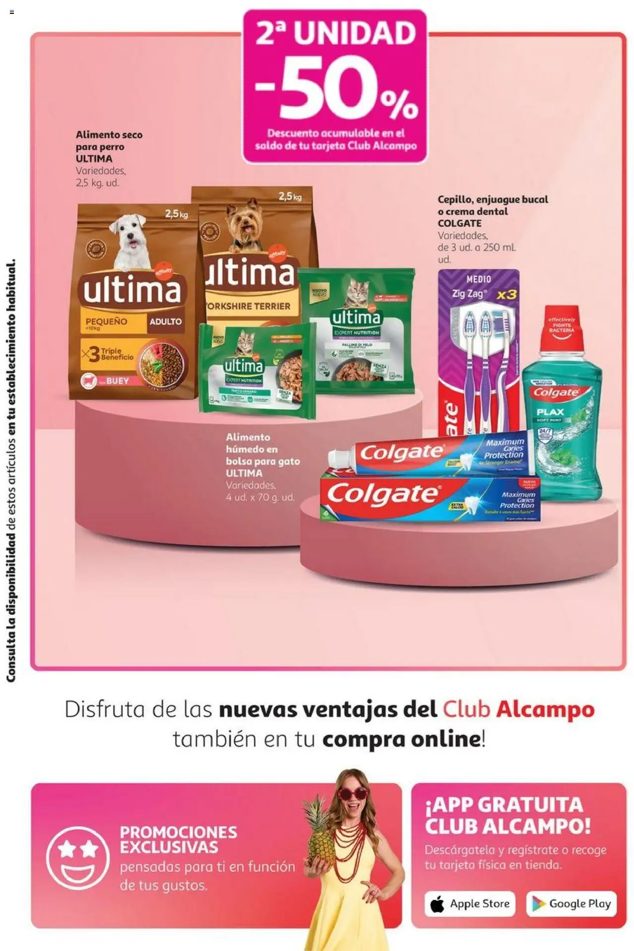 Alcampo - Club Nacional │ válido desde el 14.08.2025 | Página: 5 | Productos: Enjuague bucal, Crema, Apple, Bolsa