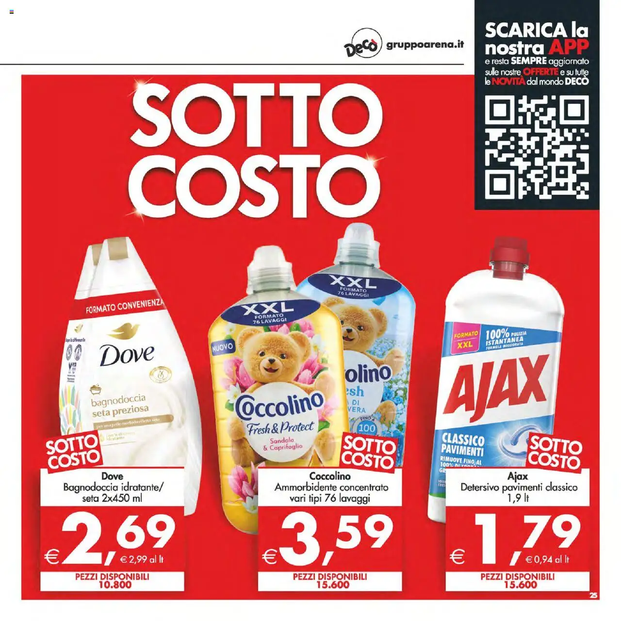Volantino Decò del 14.10.2025 | Pagina: 31 | Prodotti: Ammorbidente