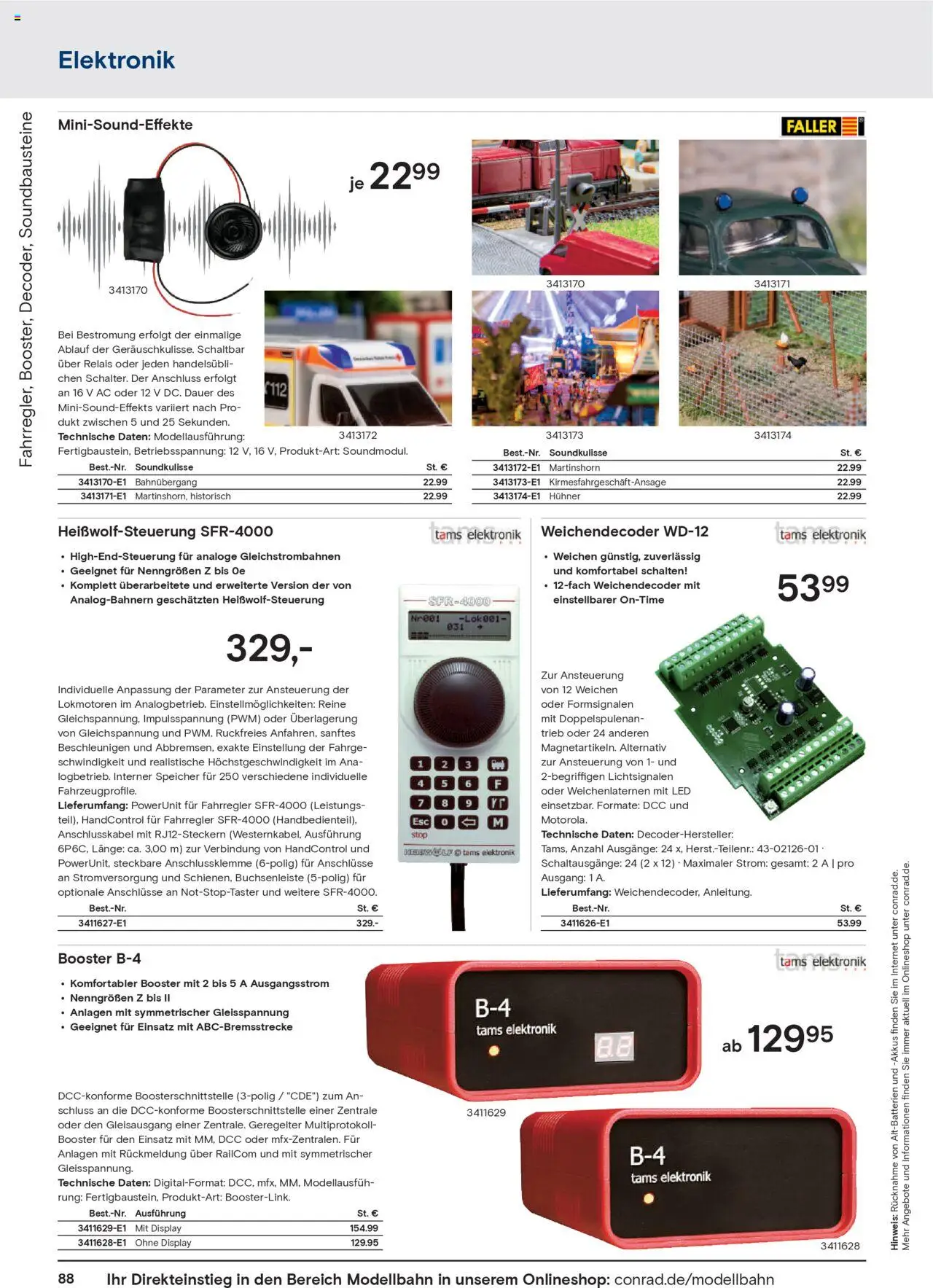 Conrad  Modellbahn Katalog – gültig ab 25.08.2025 | Seite: 90