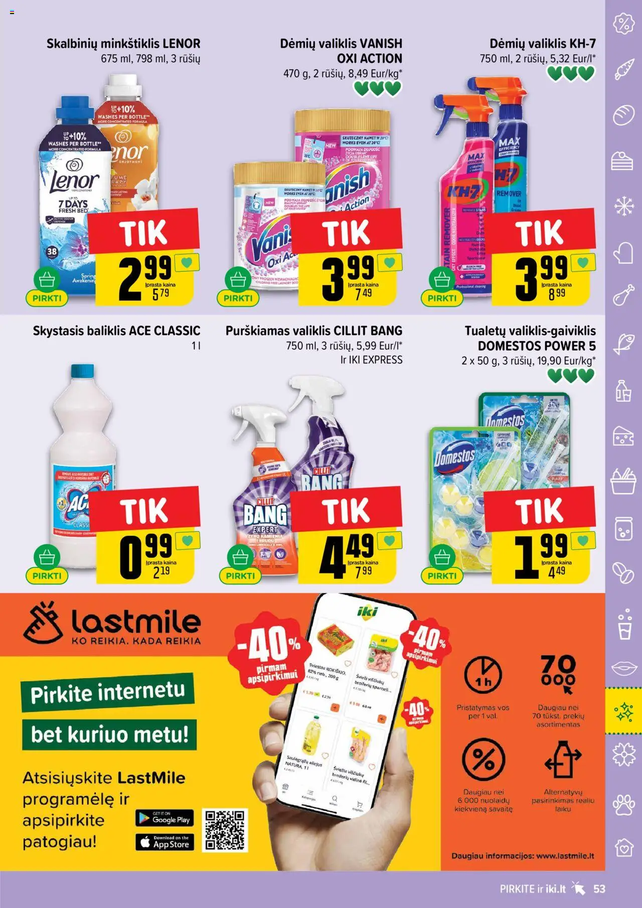 IKI - Leidinys│galioja nuo 04.08.2025 | Puslapis: 53 | Prekių: Sviestas