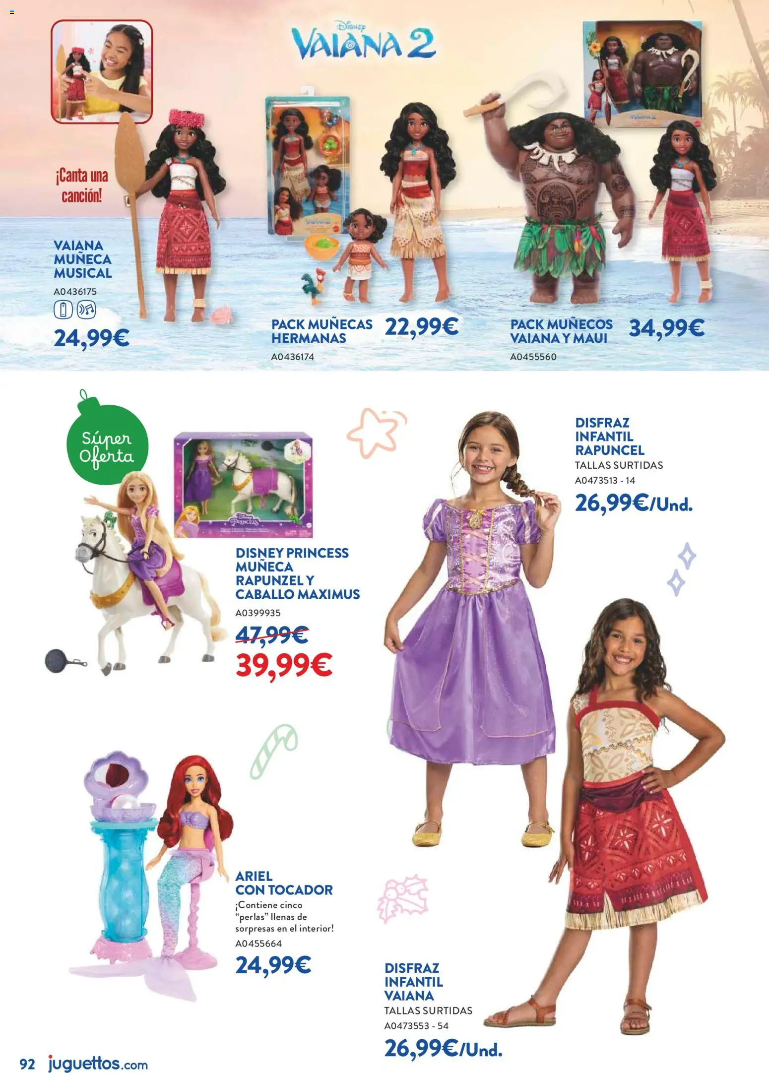 Juguettos catálogo Navidad │ válido desde el 27.10.2025 | Página: 92 | Productos: Muñeca