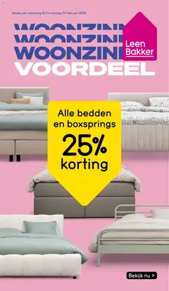 Leen Bakker - Folder - Voorbeeld van een folder van Leen Bakker, geldig van 16.02.2026