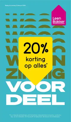 Leen Bakker - Folder - Voorbeeld van een folder van Leen Bakker, geldig van 16.02.2026