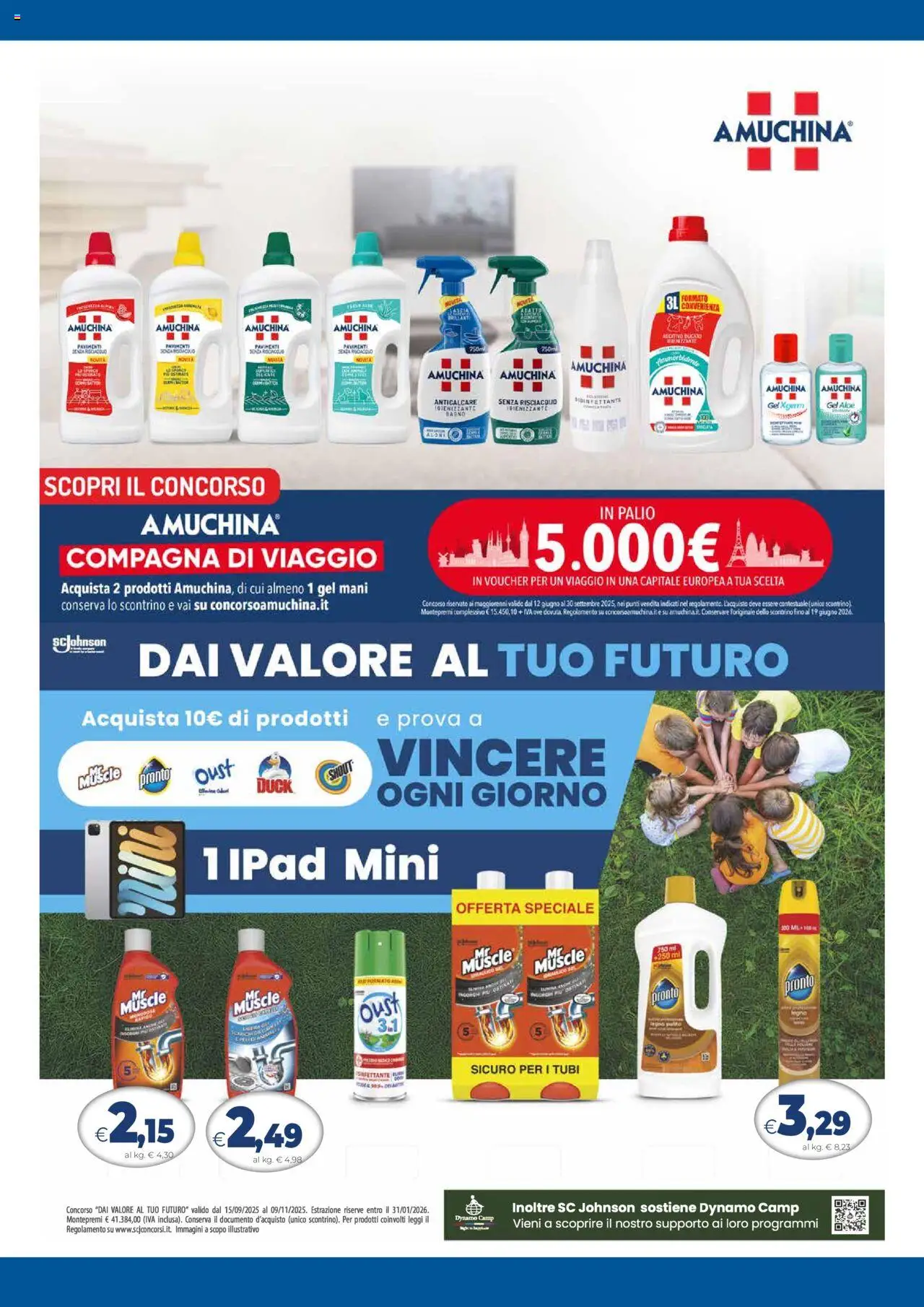 Volantino Famila del 22.09.2025 | Pagina: 11 | Prodotti: Anticalcare, Ipad, Bagno