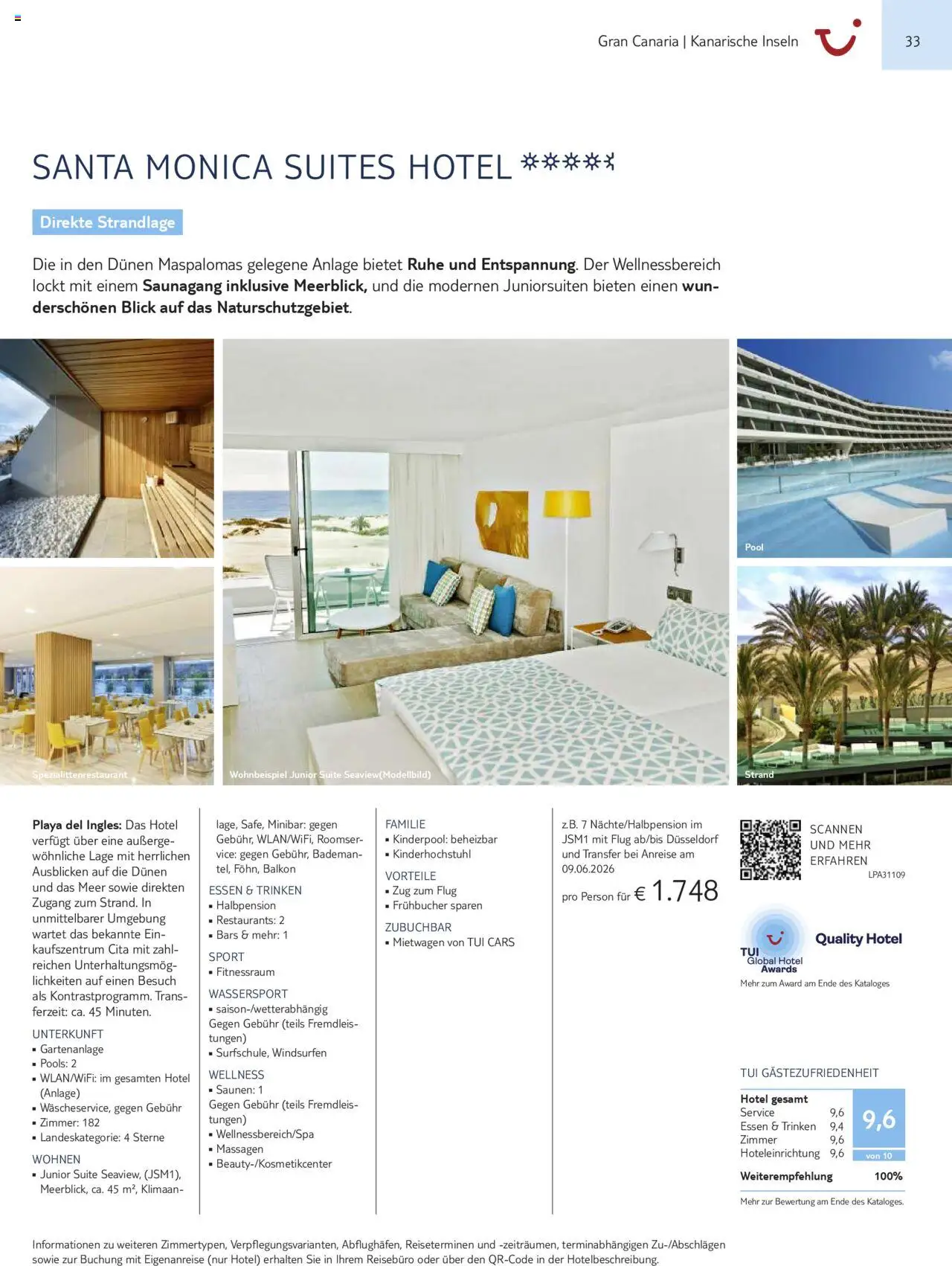 TUI Prospekt Kanaren, Kapverden & Senegal 2025/26	  – gültig ab 01.11.2025 | Seite: 33
