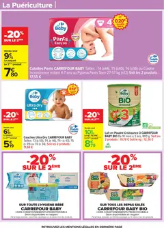 Carrefour - Prévisualisation de Carrefour catalogue semaine 47 valide à partir de 18.11.2025 | Page: 50 | Produits: Couches, Serum, Poudre, Lait