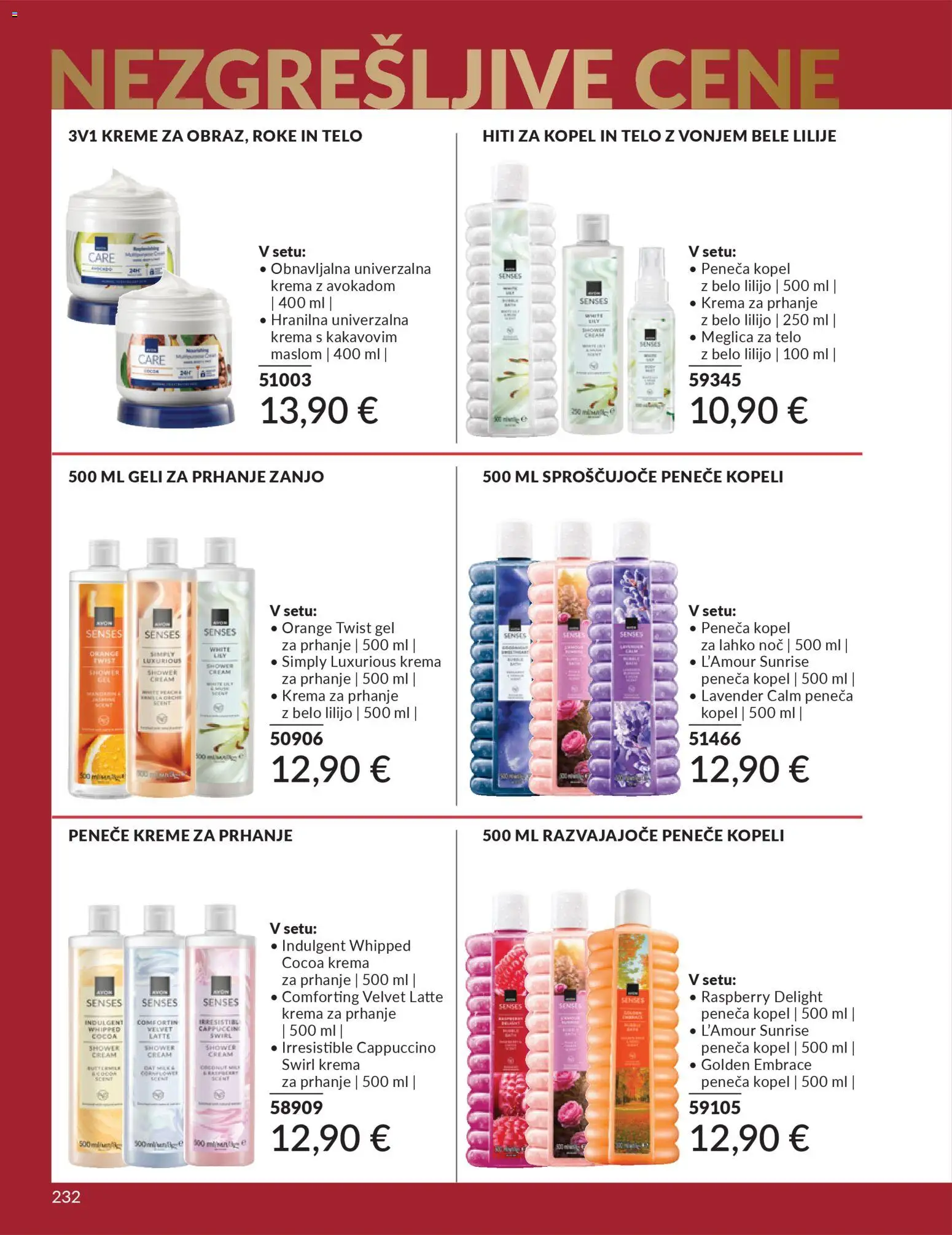 Novi Avon katalog ponudbe – veljaven od 01.12.2025 | Stran: 236