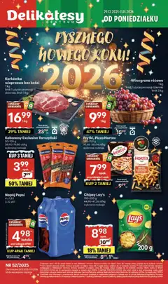 Pogląd oferty "Delikatesy Centrum Gazetka" - ważna od 29.12.2025