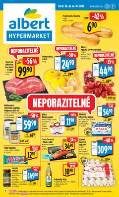 Náhled letáku Albert leták - Hypermarket od 08.10.2025