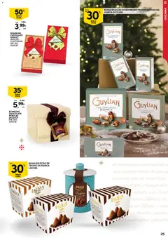 Pré-visualização Continente - Açores válido de 18.11.2025 | Página: 25 | Produtos: Chocolates, Chocolate, Frutos do mar