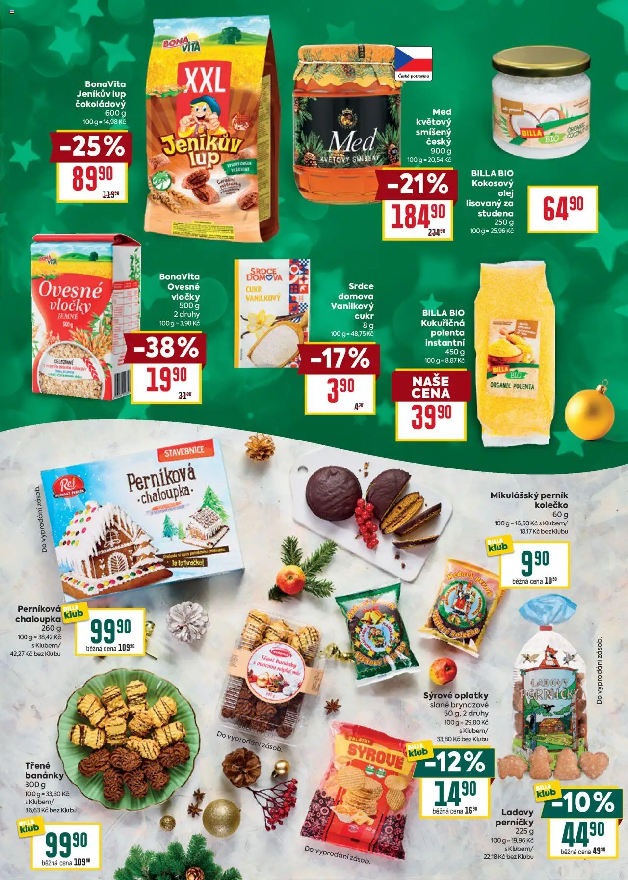 Billa leták - Vánoce od 22.10.2025 | Strana: 7 | Produkty: Stavebnice, Perník, Polenta, Cukr