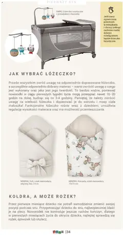 Smyk Gazetka - Welcome Little One od 24.04.2025 | Strona: 34 | Produkty: Materac