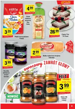 Gram Market Gazetka od 30.07.2025 | Strona: 9 | Produkty: Powidła śliwkowe, Bułka, Dżem, Powidła