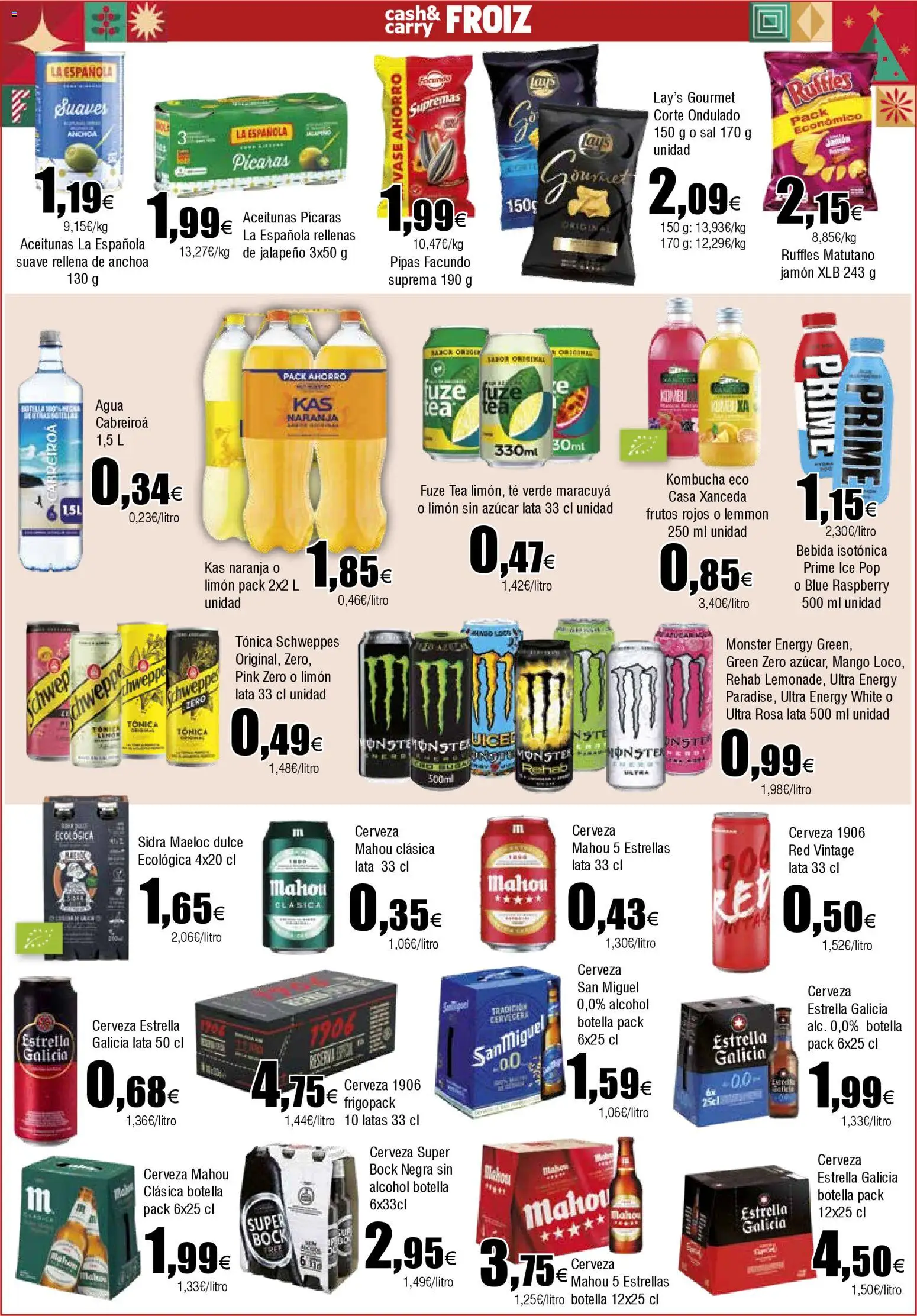 Froiz - Folleto Cash │ válido desde el 02.12.2025 | Página: 11 | Productos: Jamón, Té, Ρούτερ, Anchoa