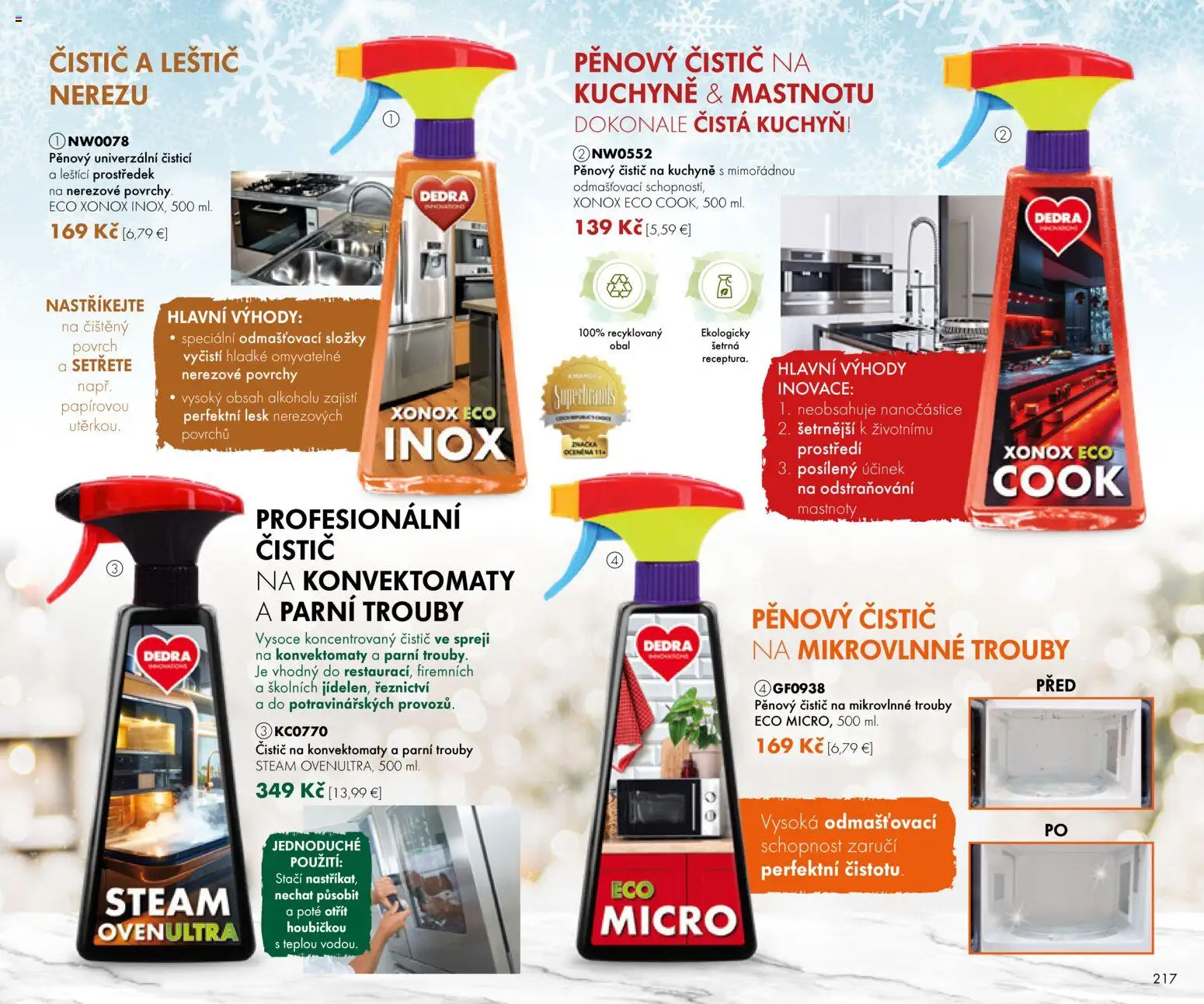 Nové Dedra akcie – leták je platný od 01.11.2025 | Strana: 117 | Produkty: Kuchyne