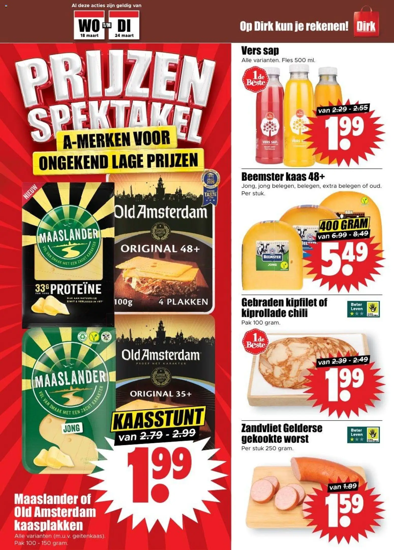 {H1} | Pagina: 9 | Producten: Kaas, Sap, Fles, Worst