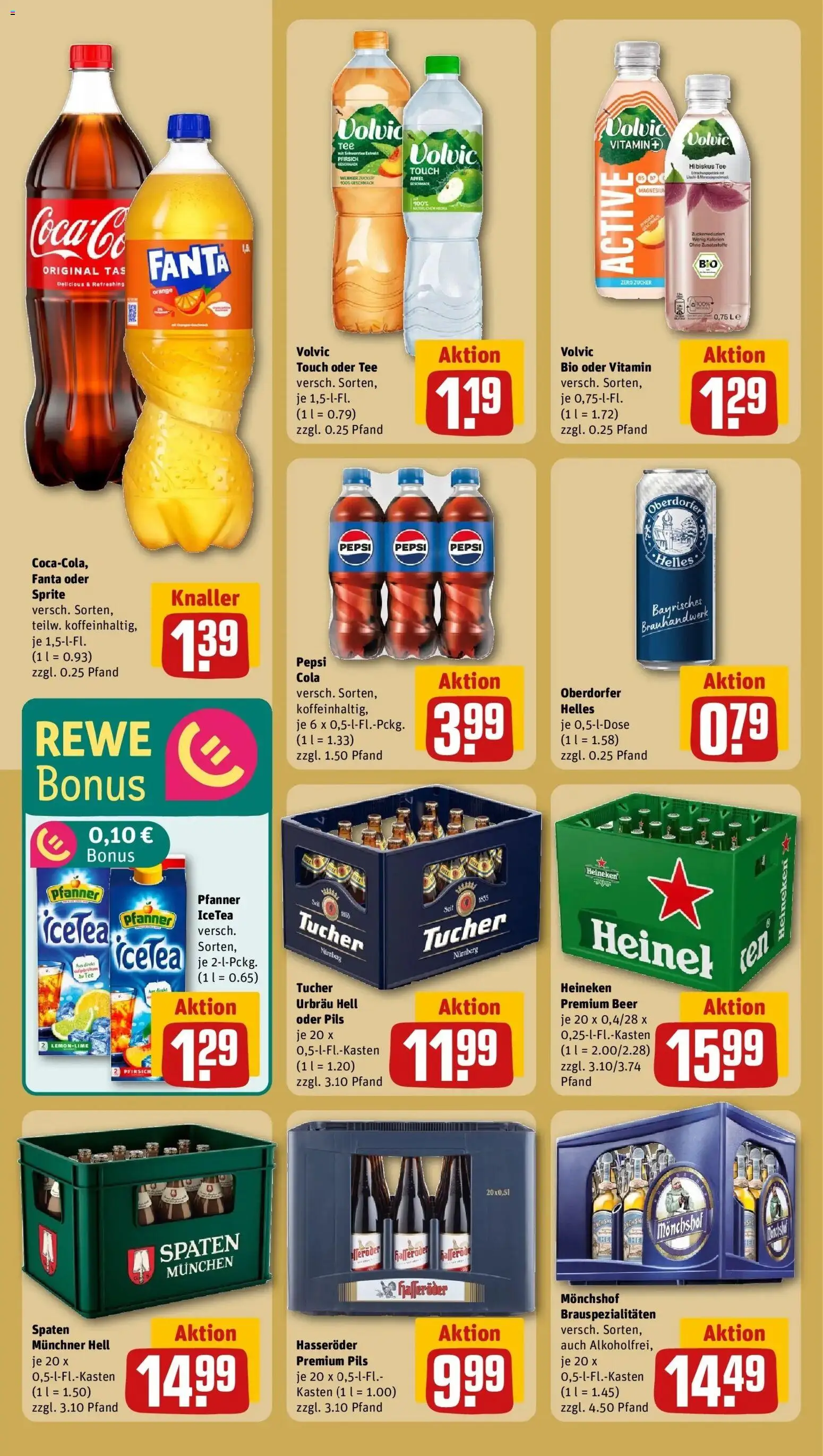 Rewe prospekt Beilngries	 – gültig ab 09.02.2026 | Seite: 26 | Produkte: Fanta, Äpfel, Pfirsich, Pepsi